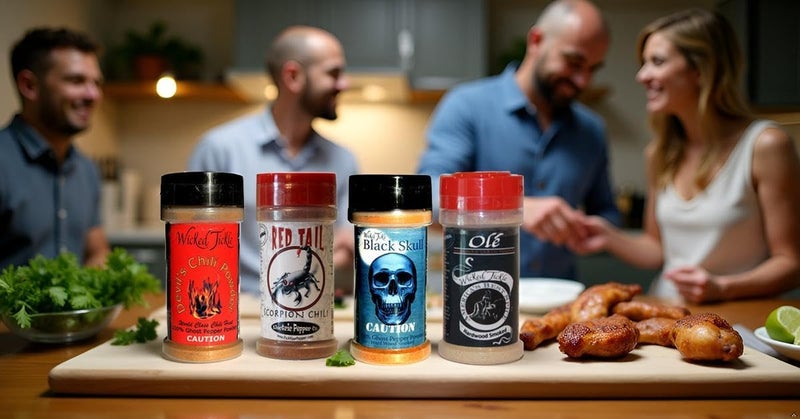 Wicked Tickle Chili Powder Gift Set - 4 Pack - Image 2